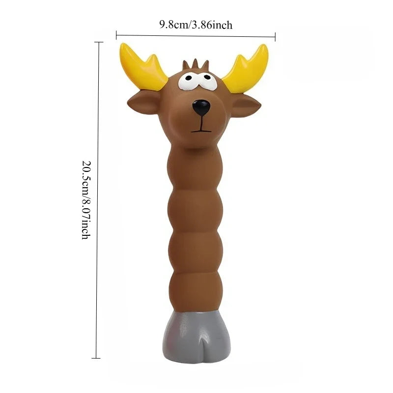 Pet Interactive Plaything for Dog & Cat Screaming Rabbit Goat Elk – 3 Colors