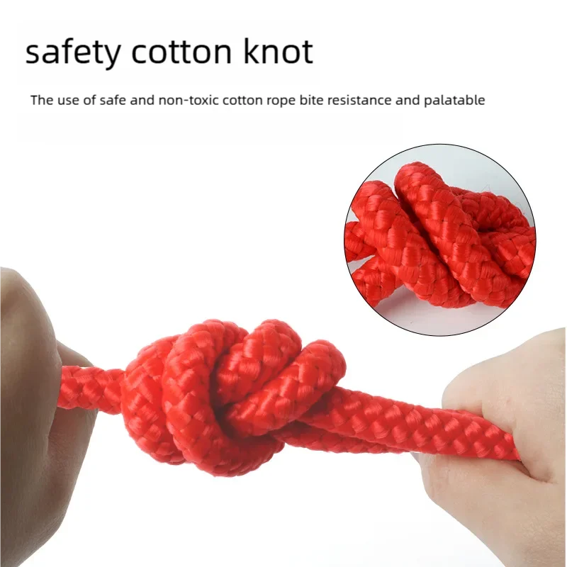 Ball On Rope Dog Toy Bite Resistant Pet Ball - MyPetDollar.com