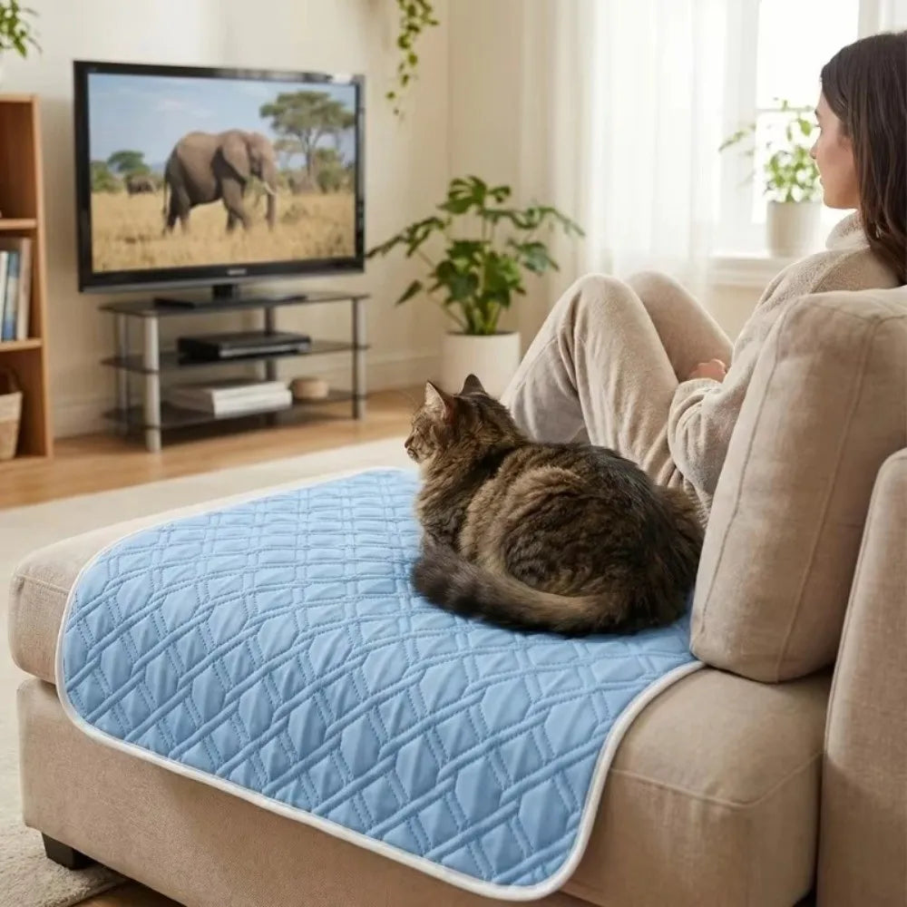Summer Dog Cooling Mat Ice Slicky Fiber - MyPetDollar.com