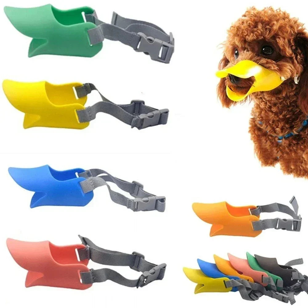 Dog Muzzle Silicone Duck Muzzle Mask for Pet - MyPetDollar.com