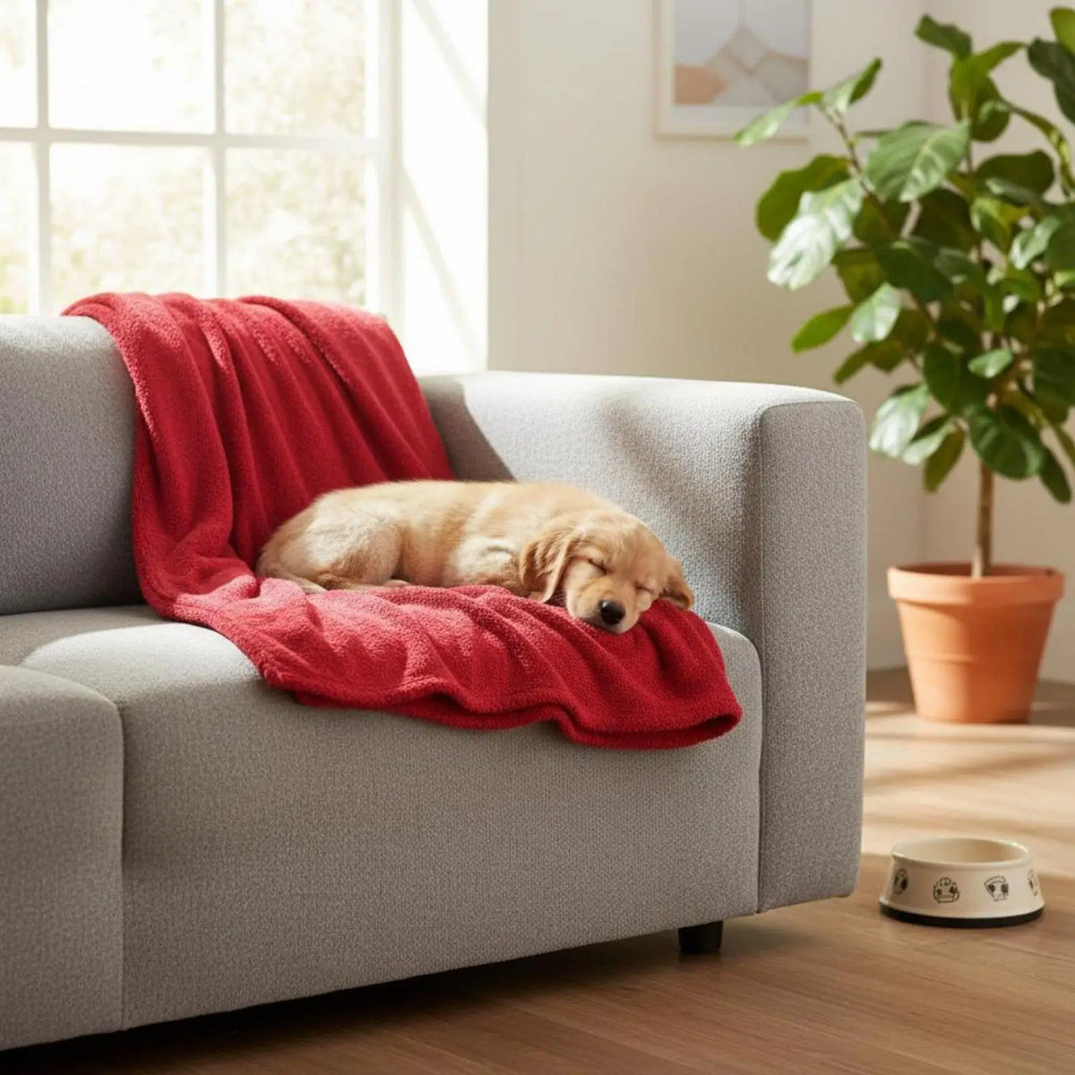 Reversible Waterproof Dog Throw Blanket - MyPetDollar.com