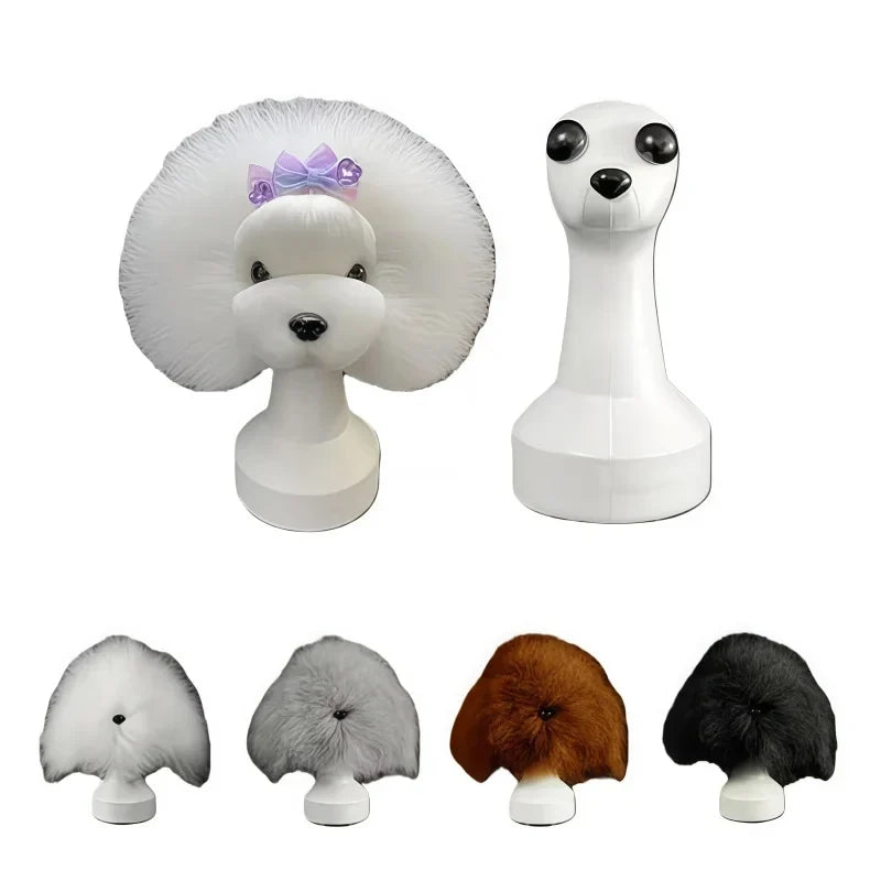 Pet Grooming Teddy Pet Simulated Head - MyPetDollar.com