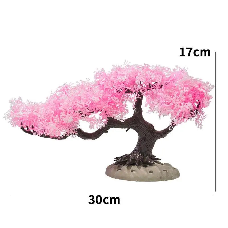 Fish Tank Aquarium Plastic Plant – 4 Colors