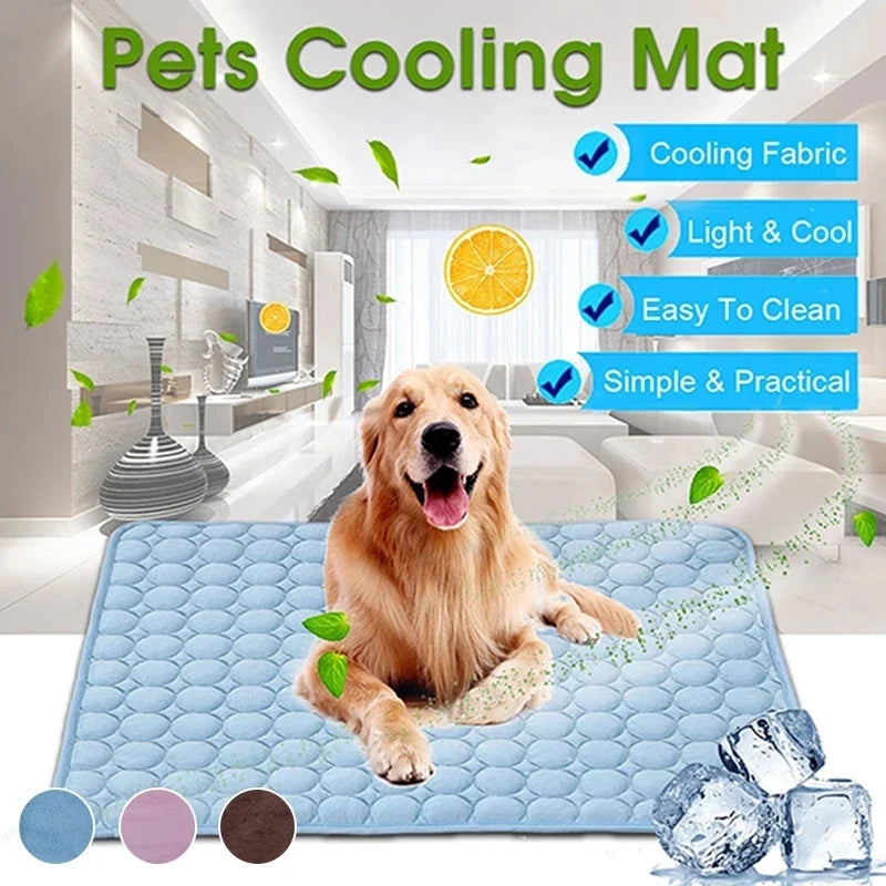 Dog Mat Cooling Summer Pad Mat For Dogs Cat - MyPetDollar.com