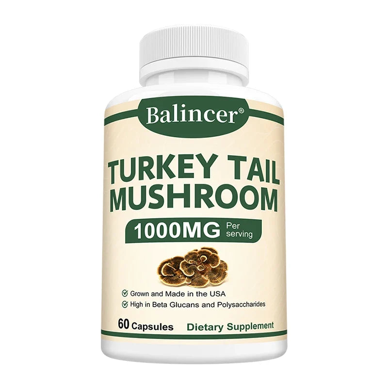 Turkey Tail Mushroom Supplement Capsules – Farm Accessories
