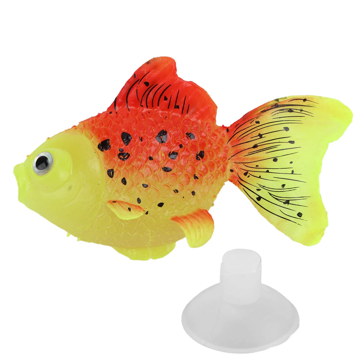 Aquarium Simulation Goldfish Glowing Effect Silicone – 2 Colors