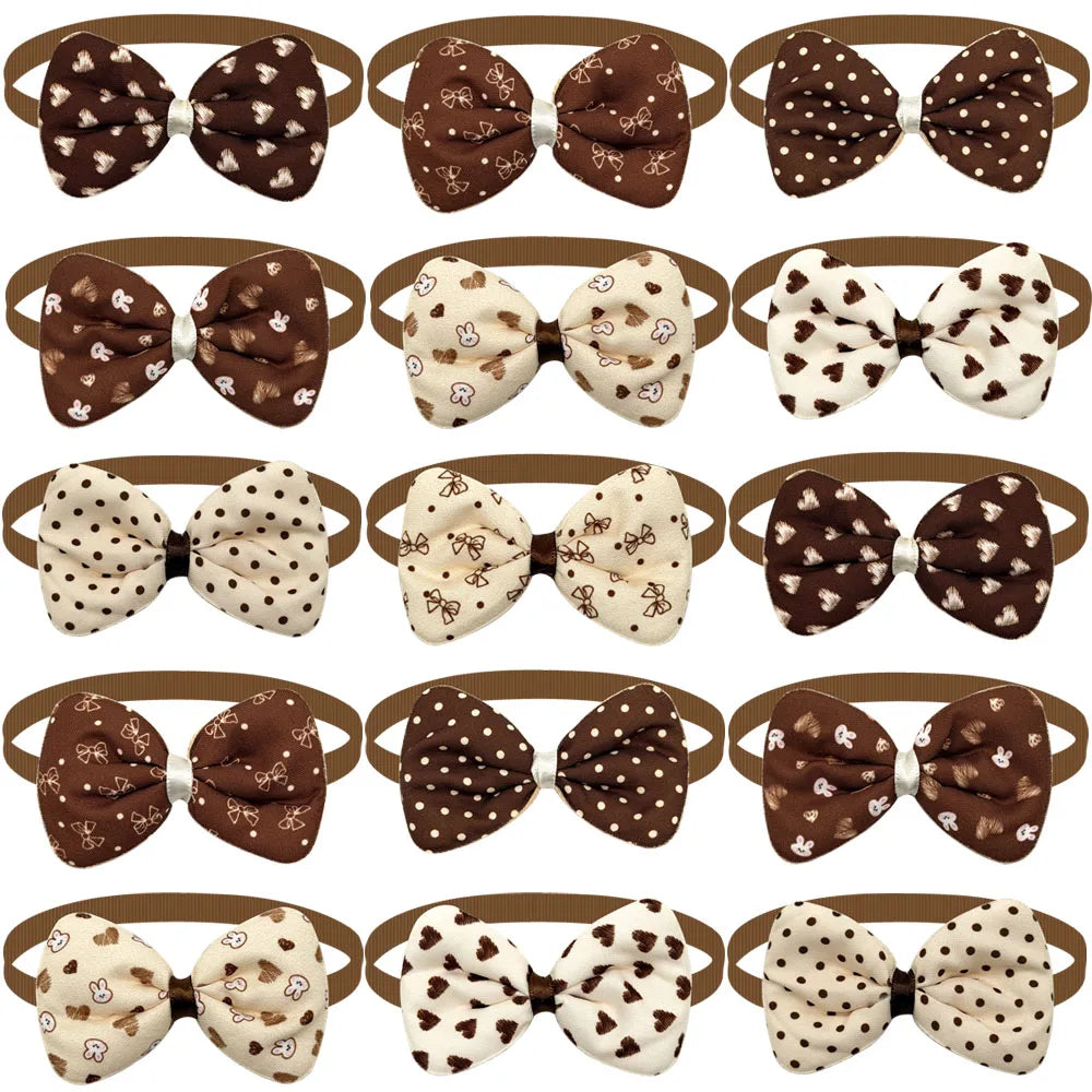 50/100pcs Exquisite Small Dog Cat Bowties - MyPetDollar.com