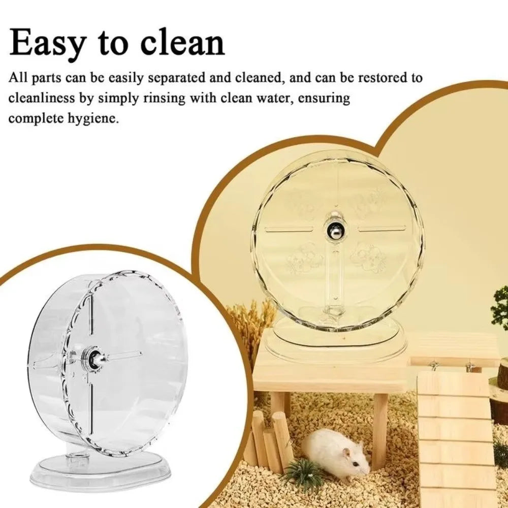 1pc Silent Hamster Running Wheel Easy To - MyPetDollar.com