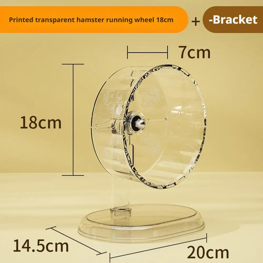 Pet Cage Hamster Sport Running Wheel Rat Small Rodent Toys – 3 Colors