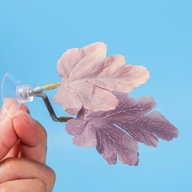 Betta Fish Hammock Soft Leaf Aquarium Decoration – 3 Colors