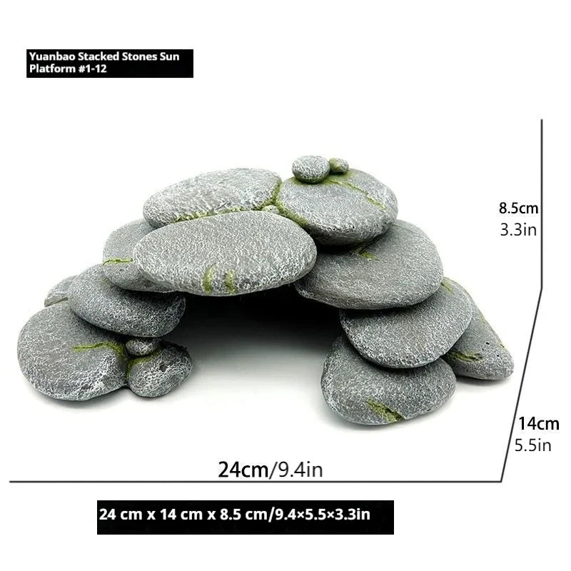 Turtle Platform Rectangular Aquarium Fish - MyPetDollar.com
