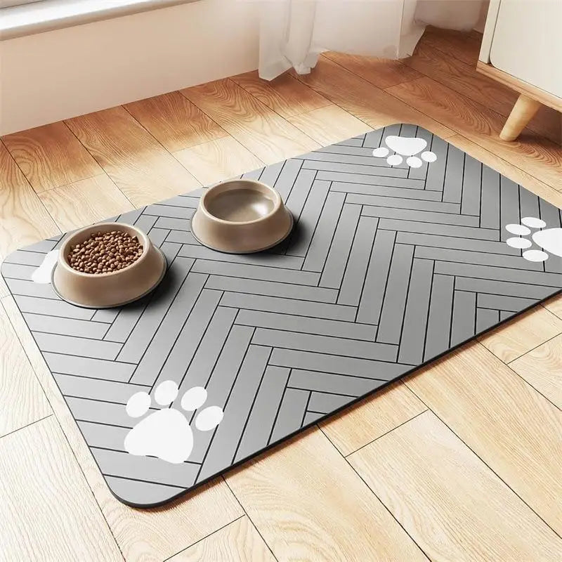 1pc Diatomite Pet Feeding Mat Waterproof Non - MyPetDollar.com