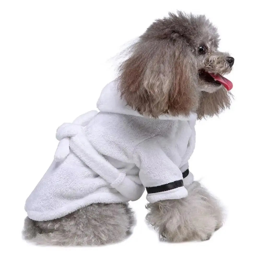 Cute Quick-drying Dog Bathrobe Absorbent - MyPetDollar.com