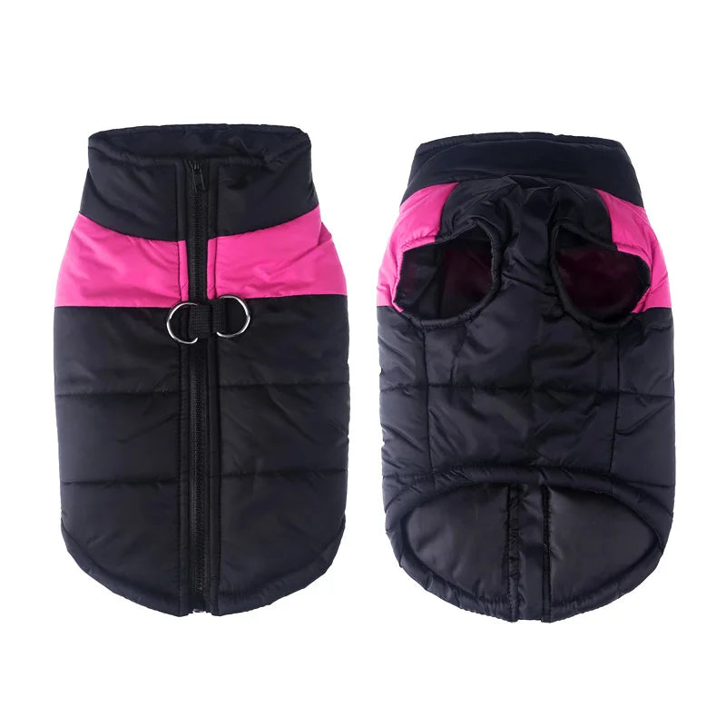 Big Dog Clothes Winter Warm Pet Vest Jacket - MyPetDollar.com