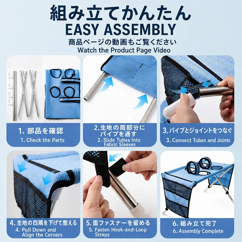 Stainless Steel Pet Grooming Hammock Stand - MyPetDollar.com