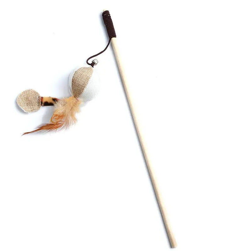 1PC Teaser Feather Toys Kitten Funny - MyPetDollar.com