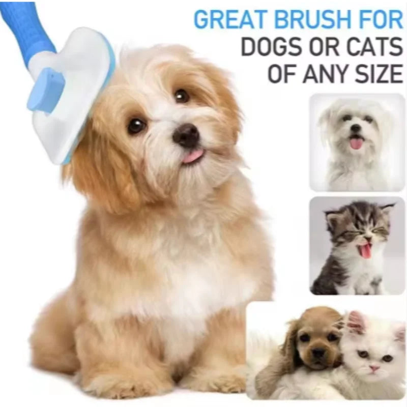 New Pet Dog Brush Cat Comb Self Cleaning Pet - MyPetDollar.com