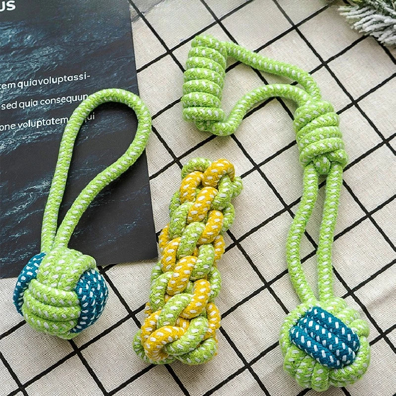 Dog Plaything Rope Ball, Interactive