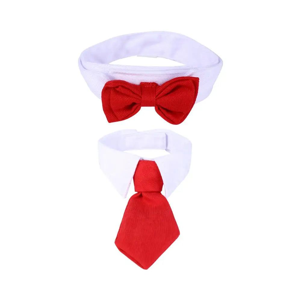 Adjustable Pet Bow Tie Collar - Cute Dog Cat - MyPetDollar.com