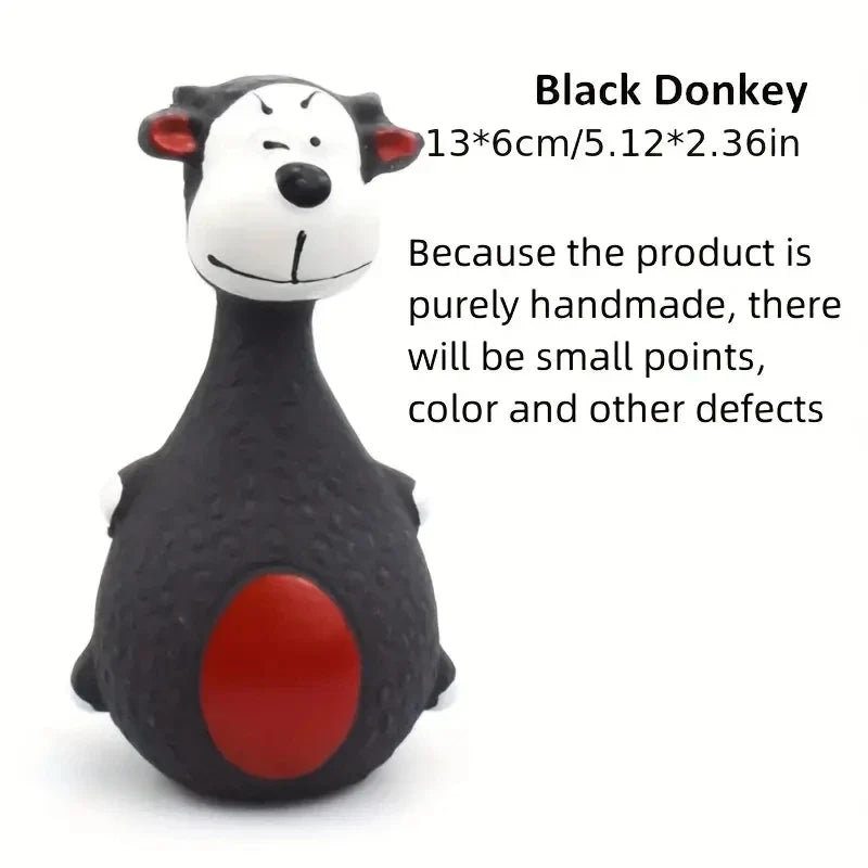 Soft Rubber Chewy Toys Four Styles Squeaky Interactive – 4 Colors