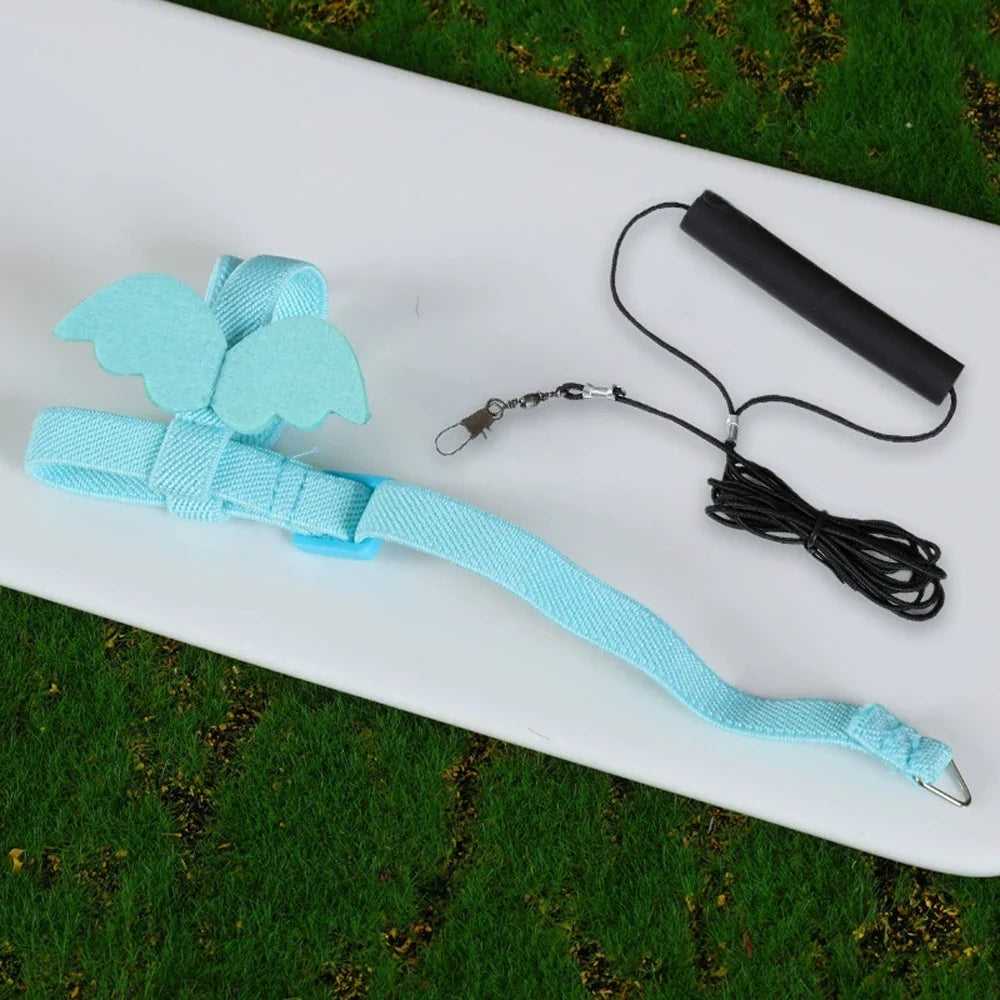 Pet Parrot Bird Harness Adjusttraining Leash – 2 Sizes