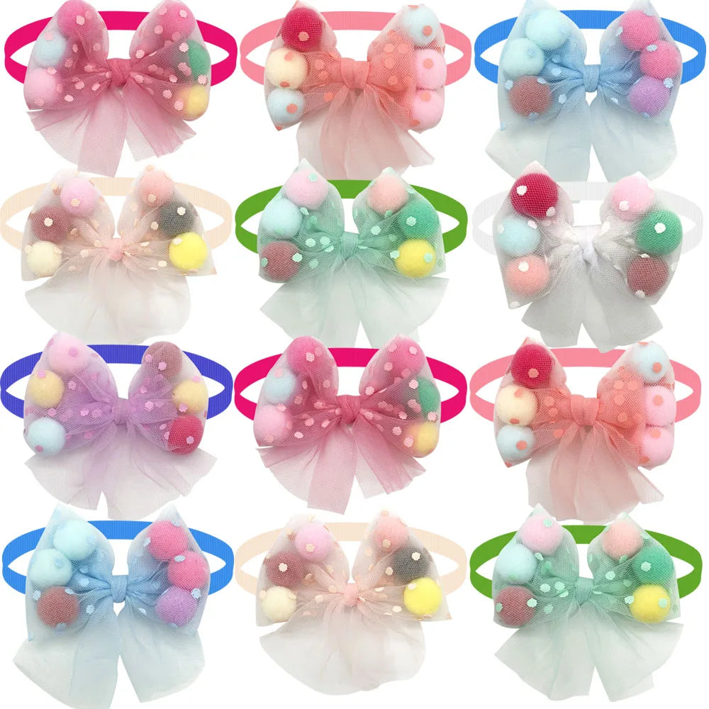 50/100PCS Bow tie ball for Dogs Grooming - MyPetDollar.com