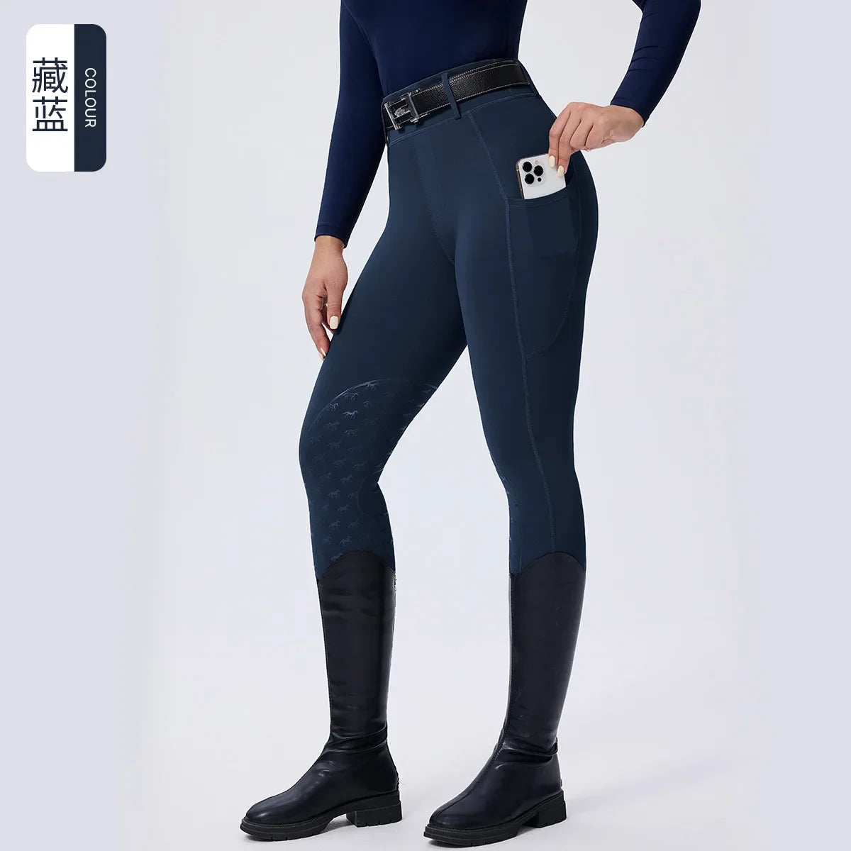 Women Non-slip Horse Riding Pants Knee Patch - MyPetDollar.com