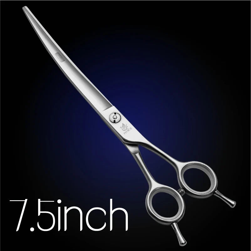 Fenice Professional 7 7.5 Inch Curved Dog Scissors – 2 Colors