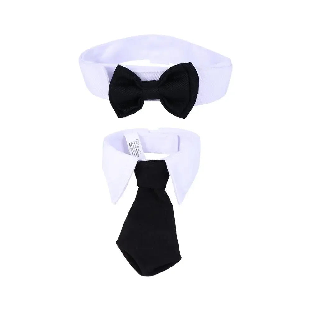 Adjustable Pet Bow Tie Collar - Cute Dog Cat - MyPetDollar.com