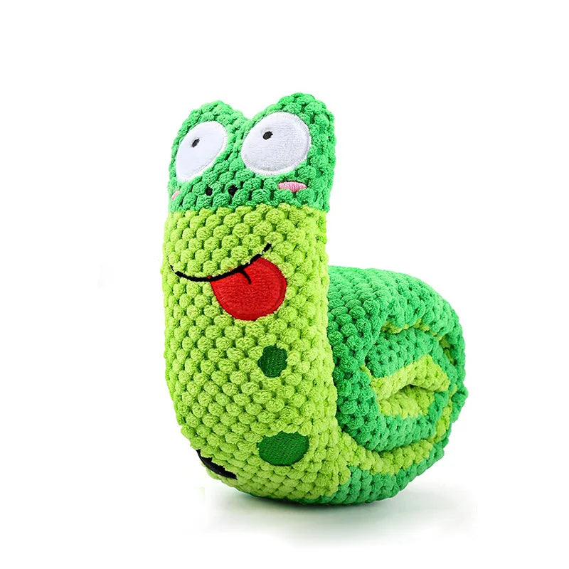 Plush Dog Puzzle Feeder Interactive Toy
