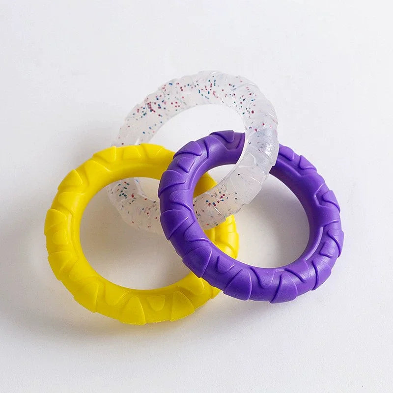 Indestructible Dog Pull Ring Toy Bite Resistant Molar Teeth – Dog Supplies