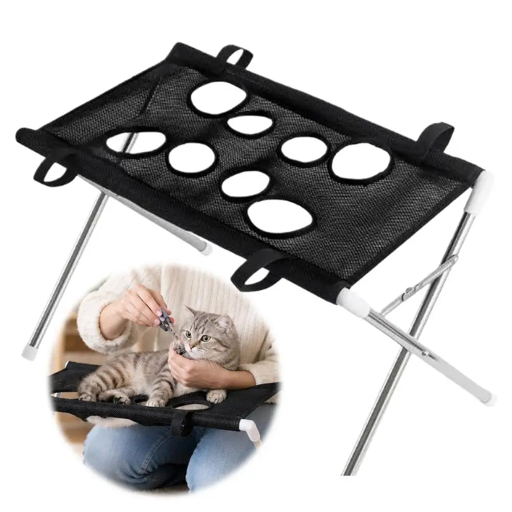 Pet Bathing Hanging Bed Stand Foldable Dog & Cat Grooming Drying
