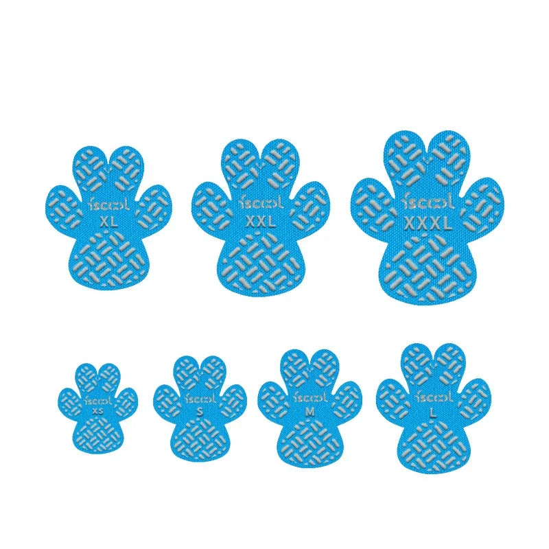 4-Pack Dog Paw Stickers For Outdoor Walking - MyPetDollar.com