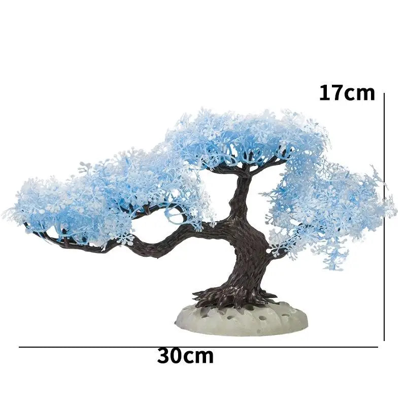 Fish Tank Aquarium Plastic Plant – 4 Colors