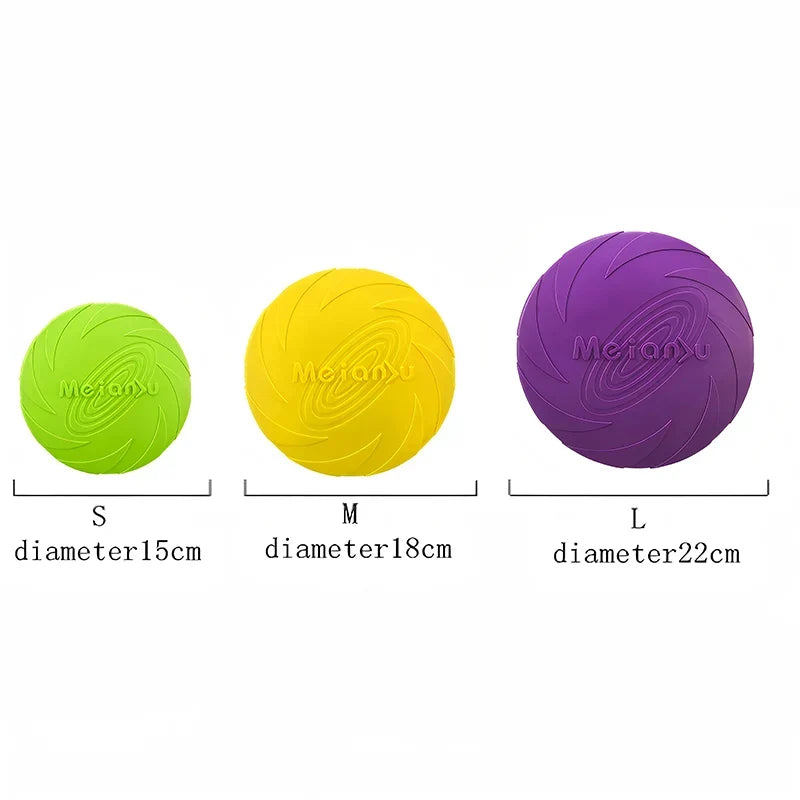Silicone Flying Disc Toys Multifunction Pet - MyPetDollar.com
