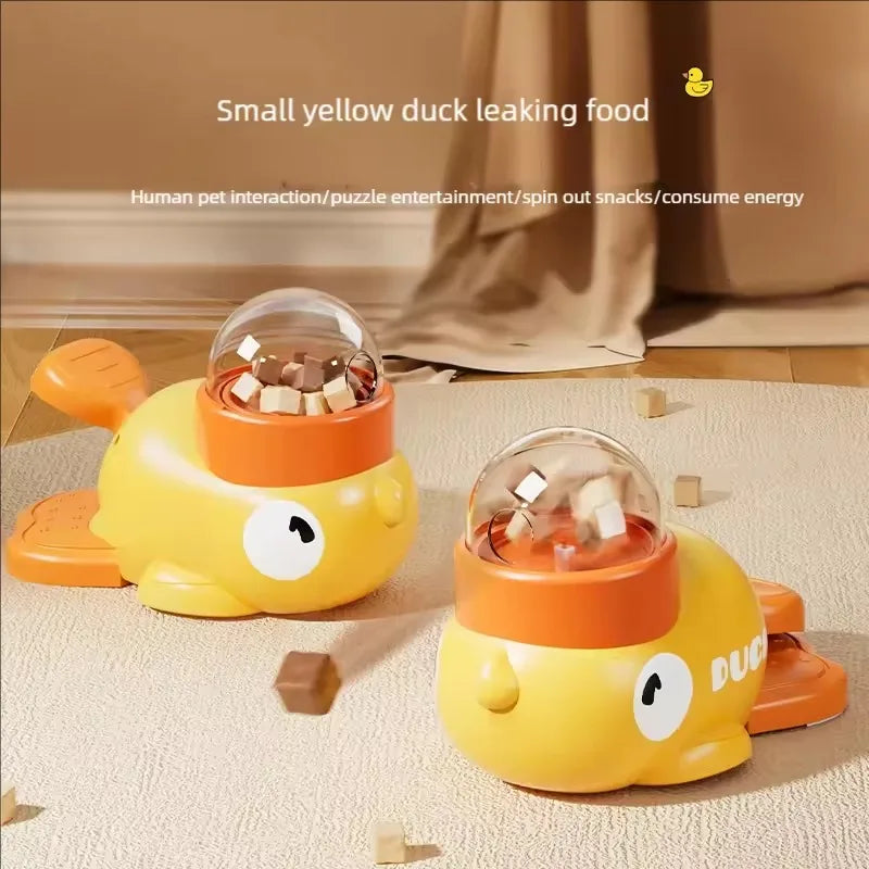 Cat Dog Food Feeder Cartoon Duck Design Pet - MyPetDollar.com