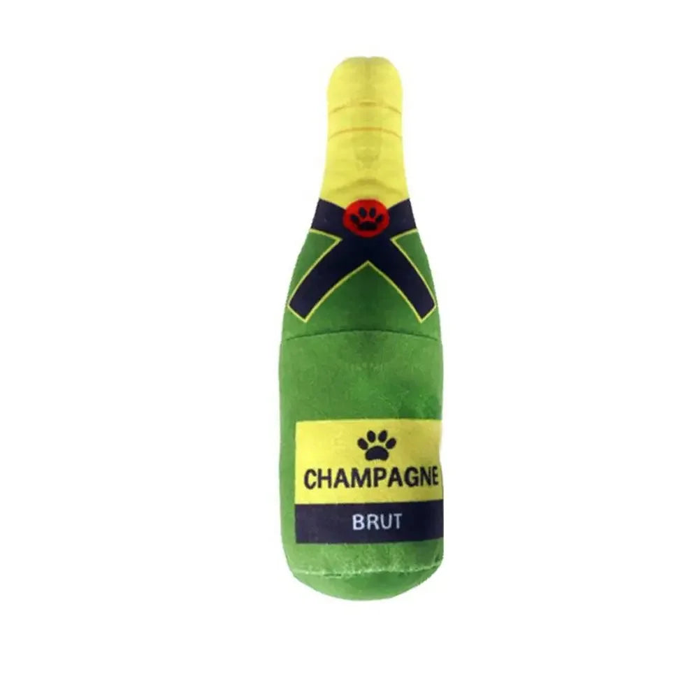 Interactive Dog Toys Champagne Wine Bottle - MyPetDollar.com