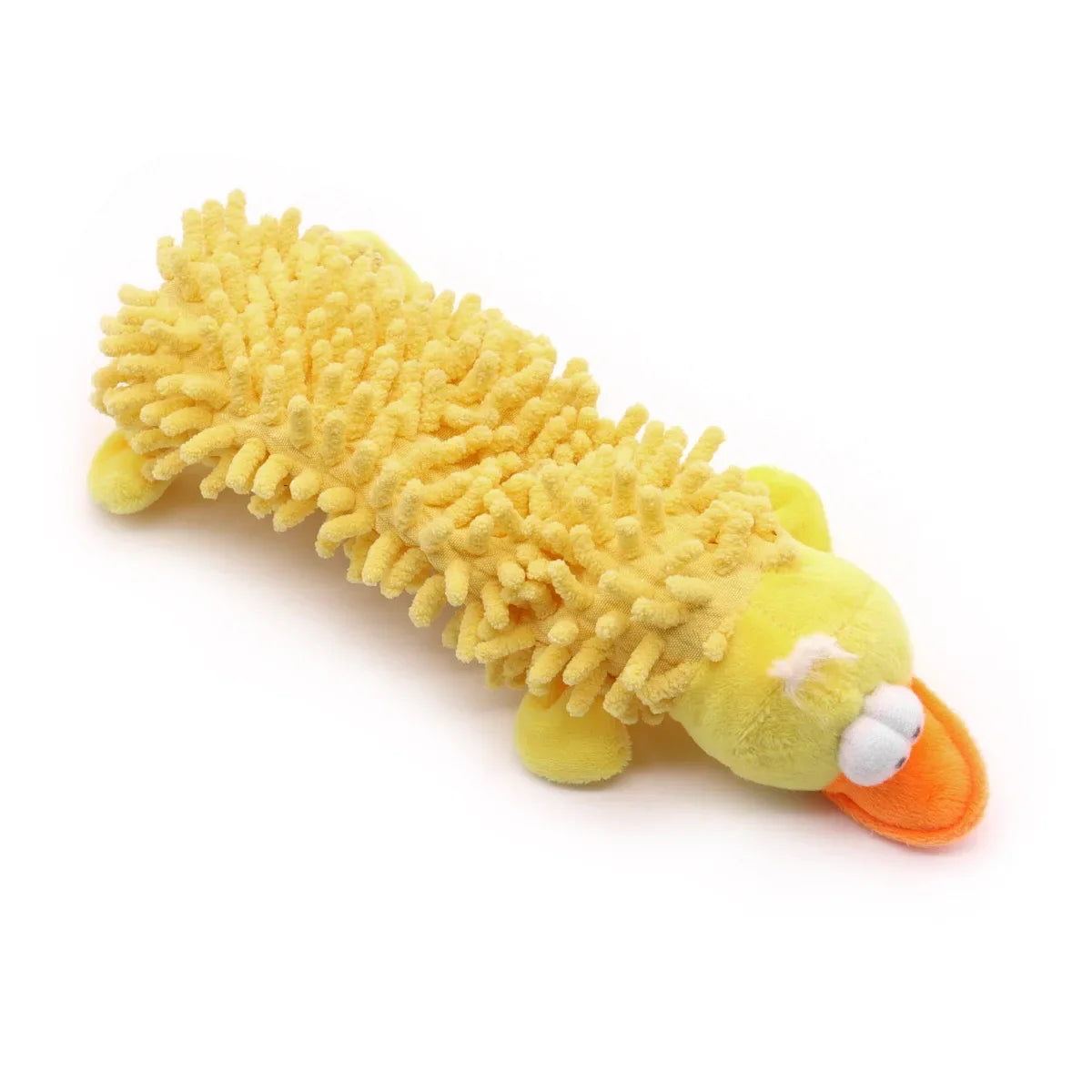 Squeaky Plush Dog Chew Toys Cute Animal Shape Soft Mop Texture – 6 Colors