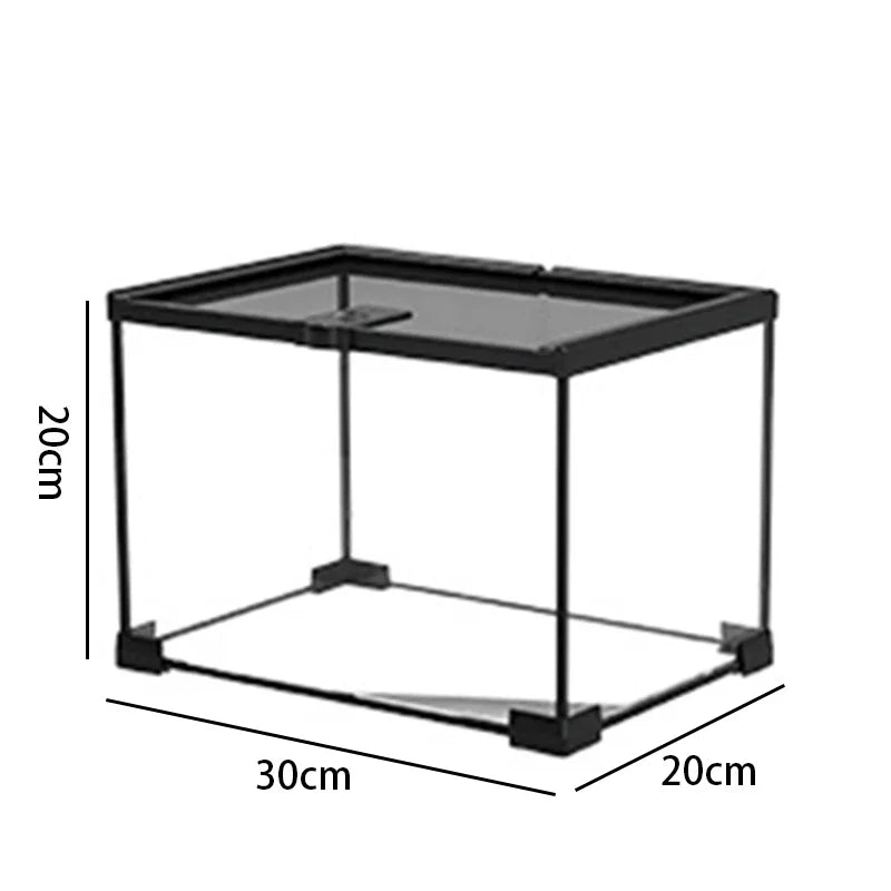Transparent Terrariums Reptile Amphibians Ecological Tank – 9 Colors