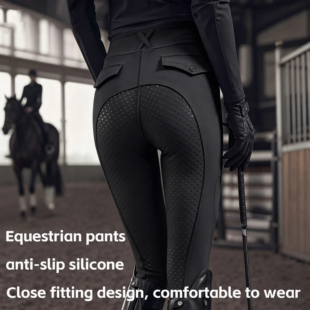 Unisex Full Seat Silicone Grip Equestrian - MyPetDollar.com