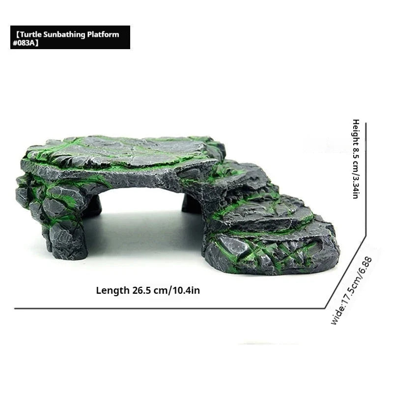 Turtle Platform Rectangular Aquarium Fish - MyPetDollar.com