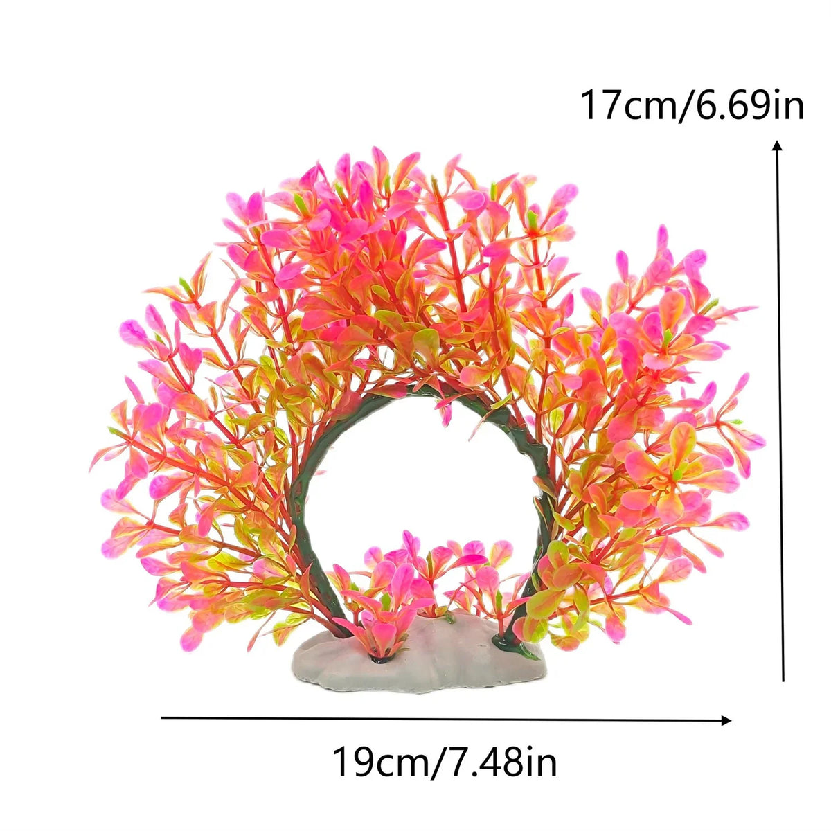 Underwater Wreath Artificial Plastic Plants – 3 Colors
