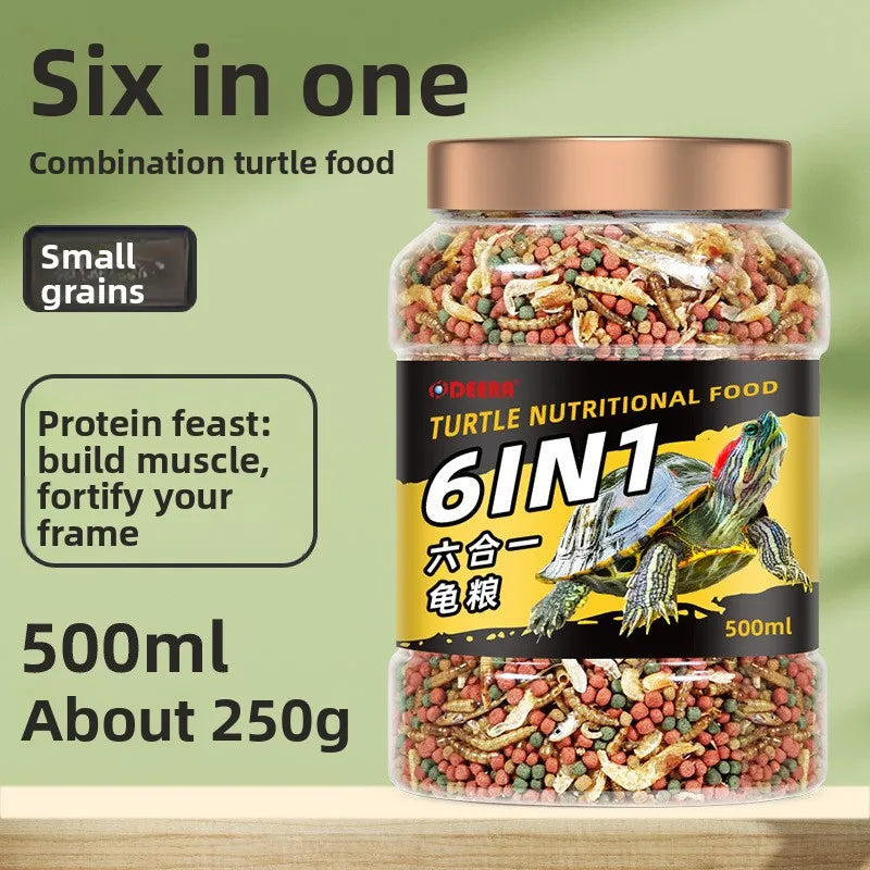 Deera Dried Shrimp & Fish for Turtles - High Protein Natural – 5 Colors