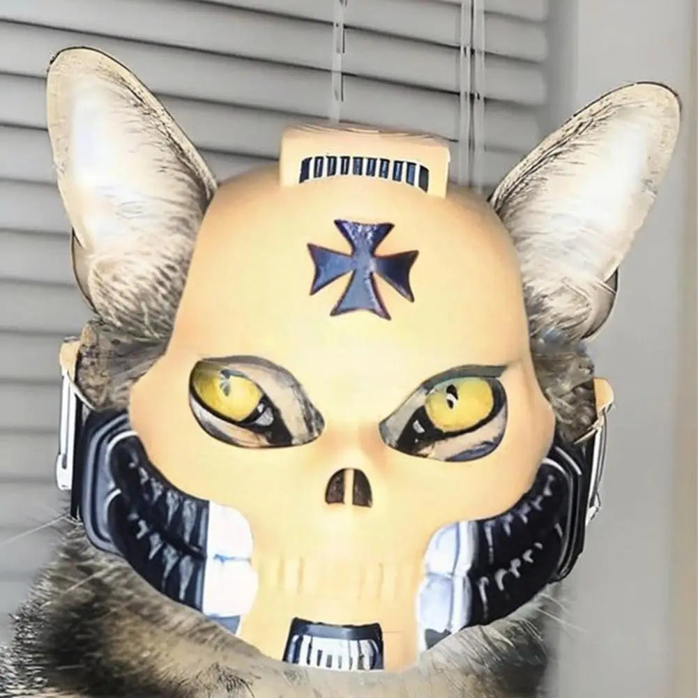 1/2/3PCS Cat Dog Helmet Costume Funny Mask - MyPetDollar.com