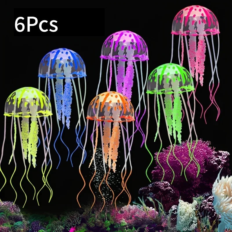 Artificial Fluorescent Simulation Jellyfish – 7 Colors