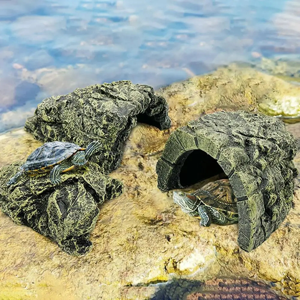 Creative Resin Fish Shrimp Hiding Cave - MyPetDollar.com