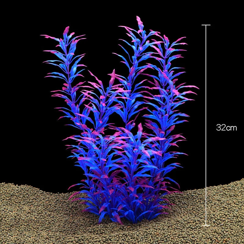 Artificial Aquarium Decor Plants Plastic - MyPetDollar.com
