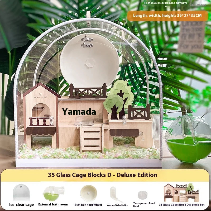 Large Two-layer Golden Hamster Cage – Small Pet Supplies