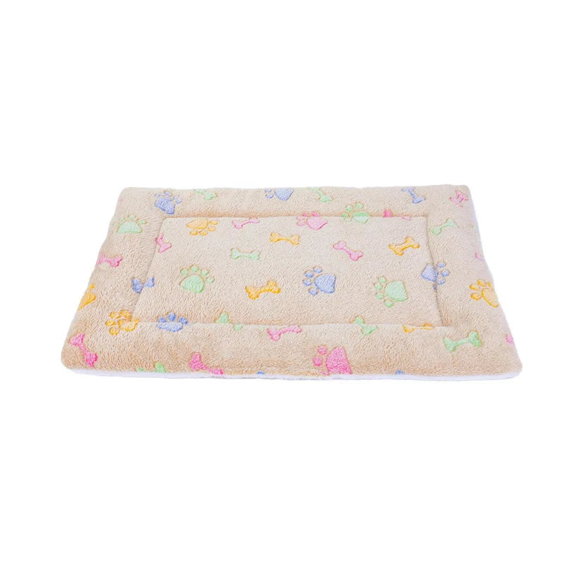 Pet Dog bed mat Thickened Flannel Soft - MyPetDollar.com