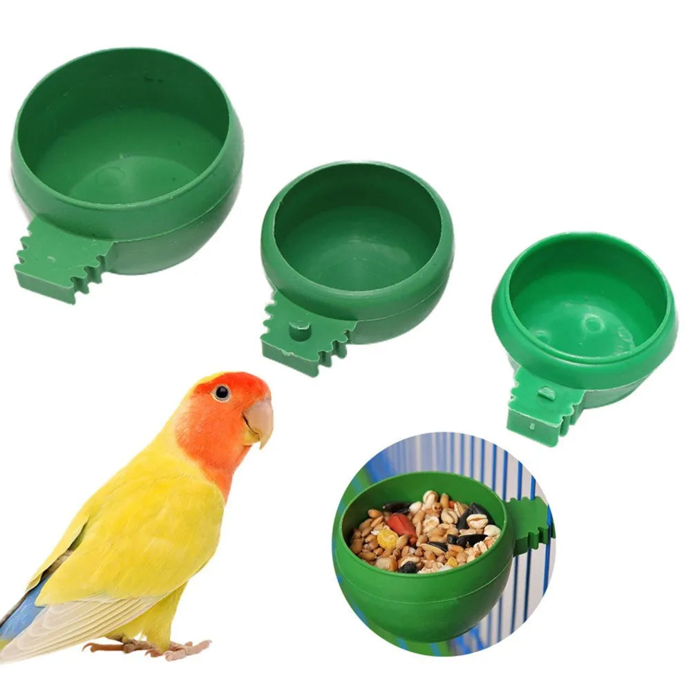 Concise Design Animal Food Cup Groove Round - MyPetDollar.com